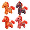 Lucky Horse Plush Toy 2026 Year of The Statue Stuffed Pony Doll Auspicious Festival Decor Gift for Adult Child Family