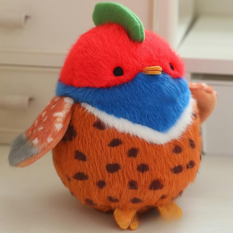 Crow Kingfisher Parrot Cute Bird Plush Toy Magnet Shoulder Play Home Decor Doll