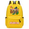 Roblex Игровой рюкзак для виртуального мира Студенческая сумка Холщовая сумка большой вместимости