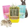 Pig Cage Accessories Rabbit Feeding Bowl Hamster Feeder Rabbit Hay Feeder Small Animal Supplies