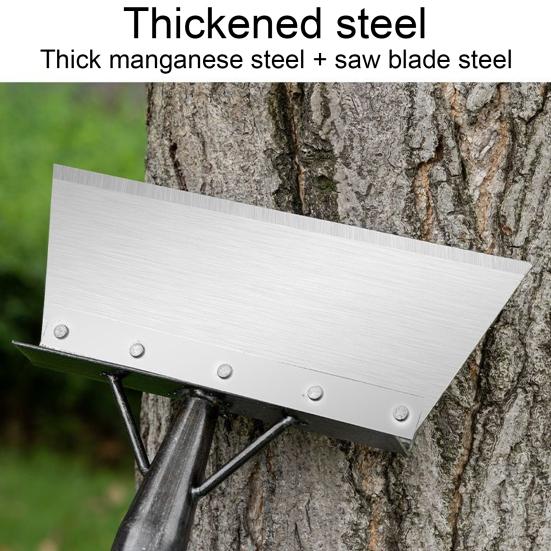 Многофункциональная лопата для очистки, лопата для прополки и посадки, острое лезвие, длинная ручка, лопата для удаления сорняков, сверхмощный садовый инструмент