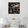 Canvas print, Coffee motif for the kitchen