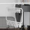 Detachable Multi-clip Sock Holders Portable Children's Hook Hanger Sock Drying Rack  Home