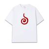 New Trendy Childrens Tshirt Hot Selling Vortex Naruto Sasuke Pure Cotton Doublesided Printed Parentchild Short Sleeved Shirt