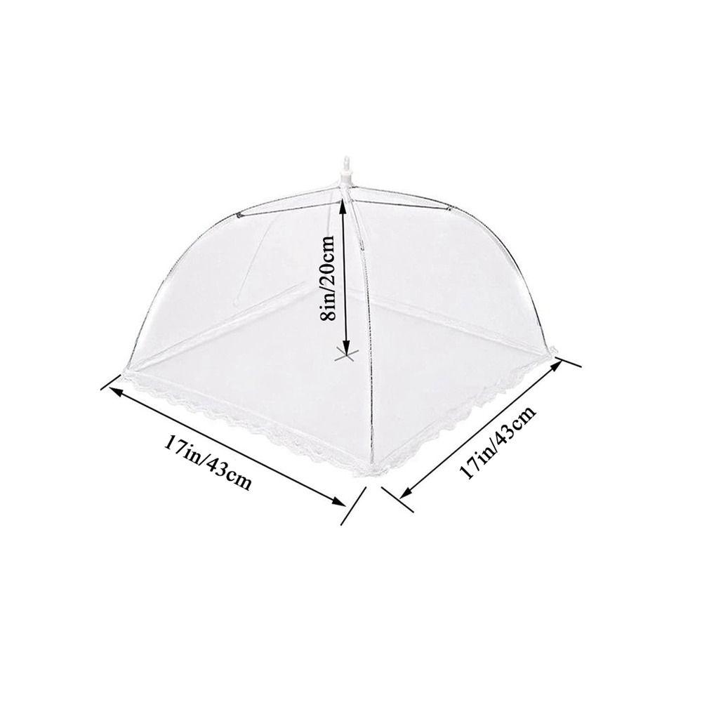 Всплывающий зонтик для еды, 17-дюймовый защитный чехол для пикника, многоцелевой сетчатый чехол для еды, еды