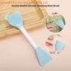 DIY Facemask Mixing Tool Kit with Soft Bowl Stick Spatula for Facial Mask Application 4PCS Silicone Face Mask Mixing Bowl Set