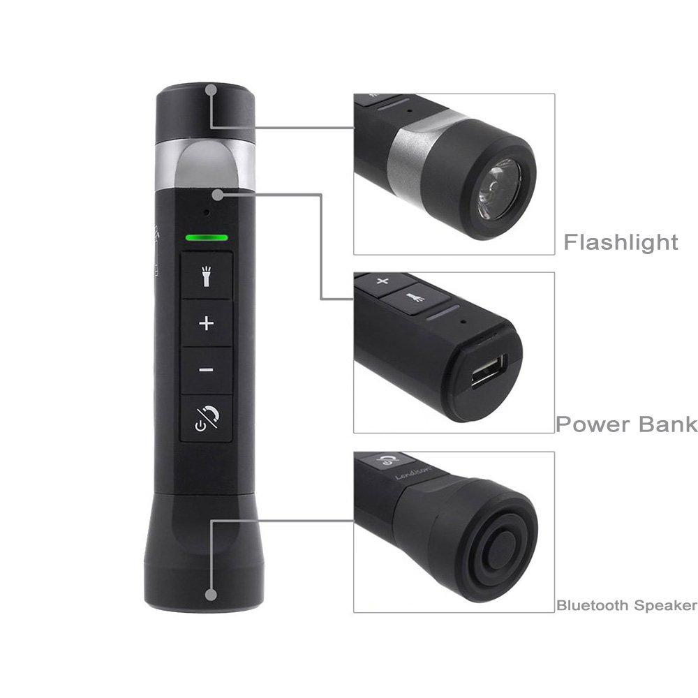 Bluetooth Speaker Flashlight Multi-function Wireless Bicycle Speaker