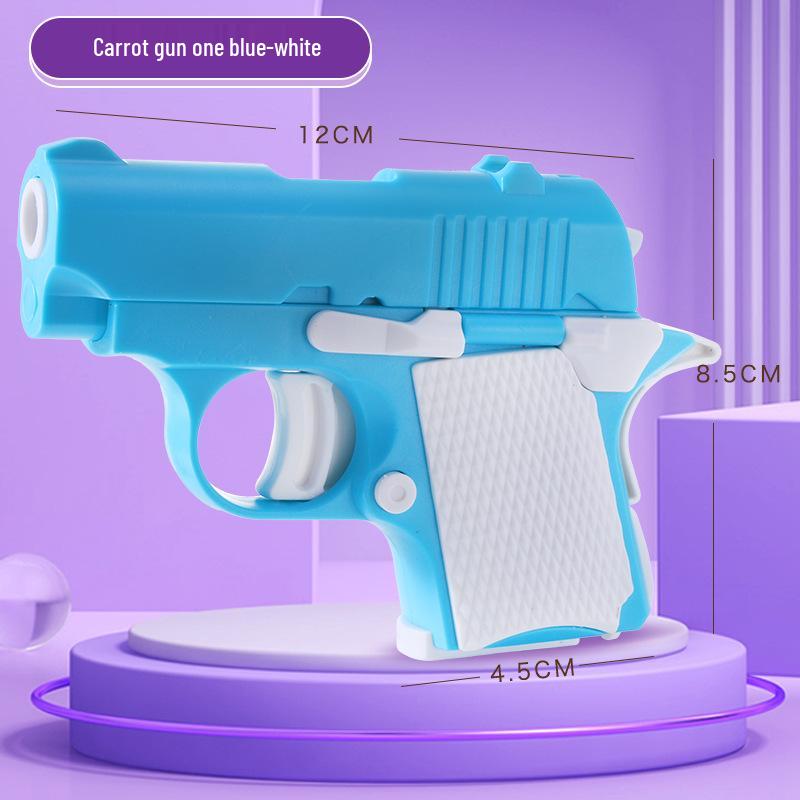 3D-печатная игрушка-редиска-пистолет в стиле TikTok: Пистолет Cub 1911 для снятия стресса