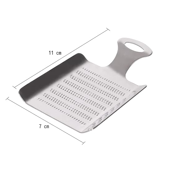 HTB Wasabi Grater, Grater, Rasp, Mini, Stainless Steel, for Ginger, Garlic, Daikon Radish, HTB-M1