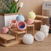 Новая силиконовая форма для банки под свечу с крышками для рукоделия, форм для гипса, смолы, 3D рельефный дизайн с ягодами, форма для коробки для хранения, рождественский декор