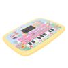 Kids Learning Tablet LED Screen Educational Alphabet Numbers Story Reading Learning Tablet Toy Yellow