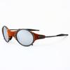 Zinc alloy foreskin retro round frame European and American polarized sunglasses men's and women's outdoor sports cycling driving sunglasses