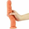 Присоска Длинный Без яиц Симуляция Пениса Силиконовый Мягкий Искусственный Пенис Женское Ручное Мастурбационное Устройство Взрослая Женская Игрушка