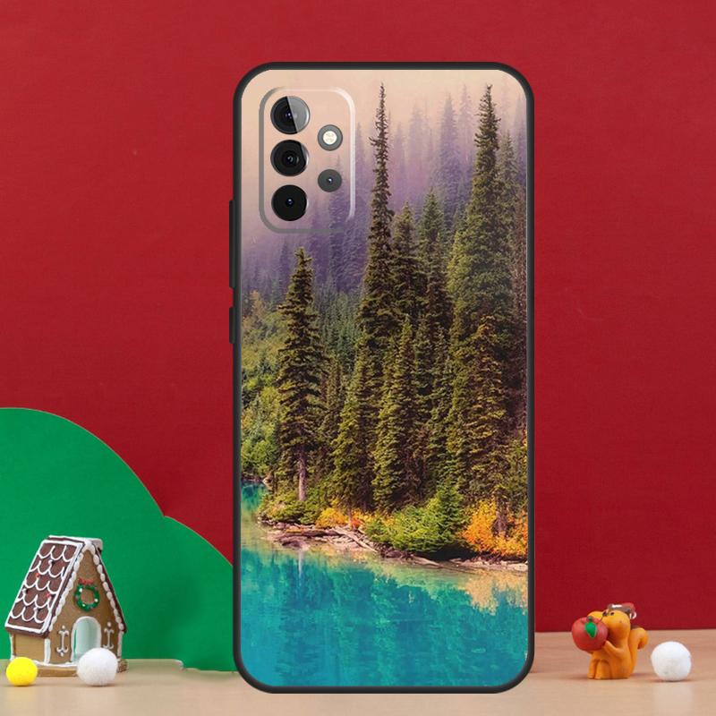 NATURE WOOD PRINTS Чехол Для Samsung Galaxy A36 A56 A06 A13 A53 A32 A12 A22 A52 A35 A17 A16 A55 A15 A54 A34 A14
