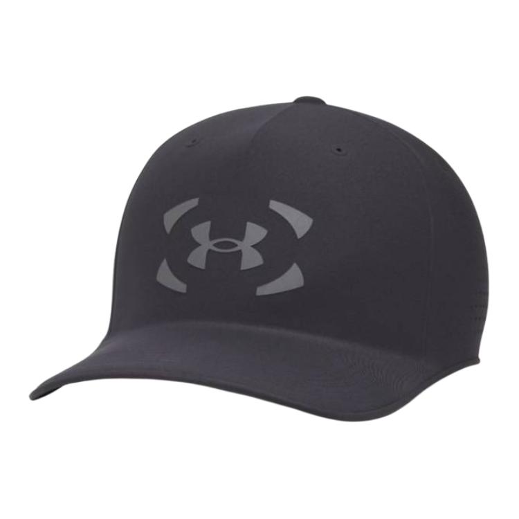 Under Armour Дышащий Легкий Дизайн Нейлоновая Кепка-Утка Унисекс Кепки Черный Светоотражающий 6010167-001