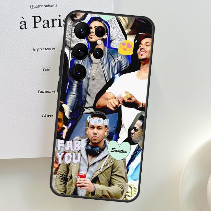 Чехол для телефона Samsung Galaxy S26 Ultra S25 S24 S23 S22 S21 S10 Plus S20 FE S25 Ultra с изображением певца Romeo Santos