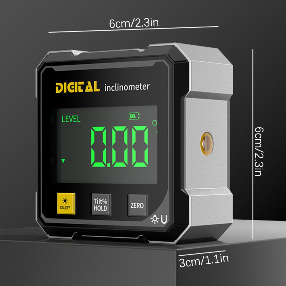 Цифровой угломер с электронными лазерами, измеритель уклона, измерение угла для дорог, мостов, инспекция уклона