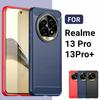 Для Realme 13 Pro Чехол Realme 13 Pro Pro Plus 5G Чехол Funda Ударопрочный Матовый Защитный ТПУ Телефон Задняя Крышка Для Realme 13 Pro