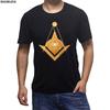 Hiramattire Масонская футболка Одежда масона С коротким рукавом Белая 2b1ask1 Значок Мужские Повседневные футболки с коротким рукавом sbz4614