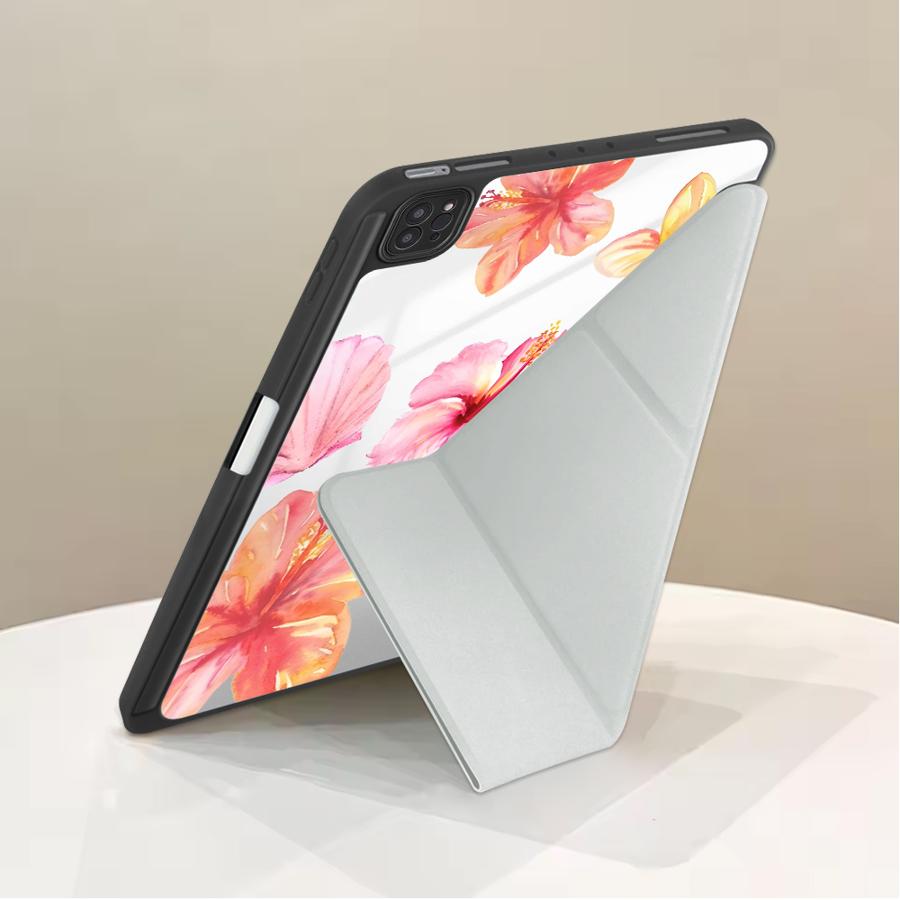 Чехол для планшета с мультяшным цветком для iPad Mini 6 7 Air 4 5 M3 M2 1 2 M4 11 дюймов Pro 2025 Pro 11-го 10-го 9-го 8-го 7-го 12,9 дюйма Держатель