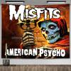 American Punk Band Misfitss Poster Banner Flag Rock Band Wall Tapestry Mural Metal Music Album Cover Home Decoration Fans Gifts