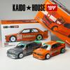 Kaido House + MINIGT BMW M3 KaidoHaus V1 Оранжевая литая модель автомобиля 177 Chase