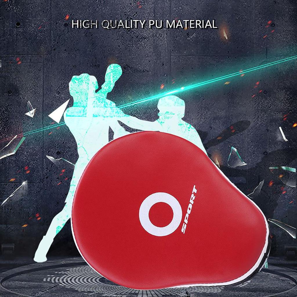 Утолщенный боевой ММА бокс каратэ удары тренировочная мишень PU губка накладка красный
