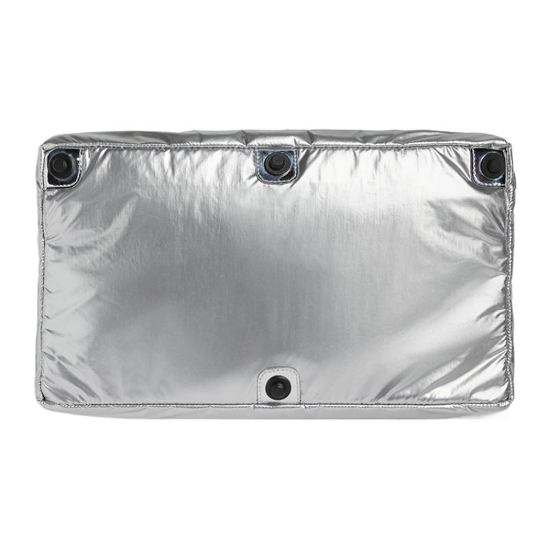 Adidas Спортивная сумка-тоут из полиамида Adidas X IVY PARK, сумка для покупок, сумочка, обычная, унисекс, серебристая, Adidas HM9513