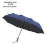 UV Protective Black Folding Sun Umbrella - Anti-Ultraviolet Women's Sunshade with Custom Logo