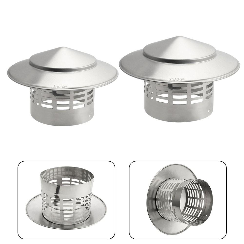 All-Weather Performance Exhaust Pipe Cap Stainless Steel Chimney Cap