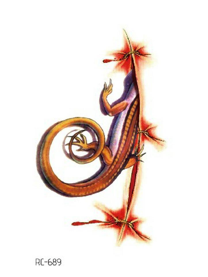 Водонепроницаемые временные татуировки на Хэллоуин: Кровавая рана шрам ужас наклейки