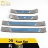 2020 Han Model Door Sill & Bumper Trim Stickers