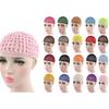 Women Fashion Sleeping Crochet Cover Handmade Snood Hair Net Net Hat Mesh Cap