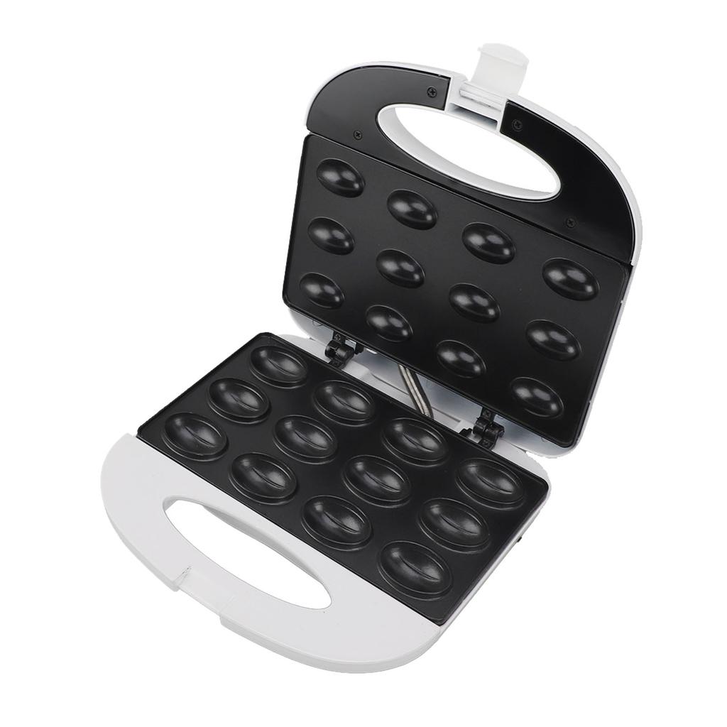 Машина для вафельного хлеба с орехами, 12 шт., емкость, двусторонняя, с антипригарным покрытием, электрическая печь с регулируемой температурой