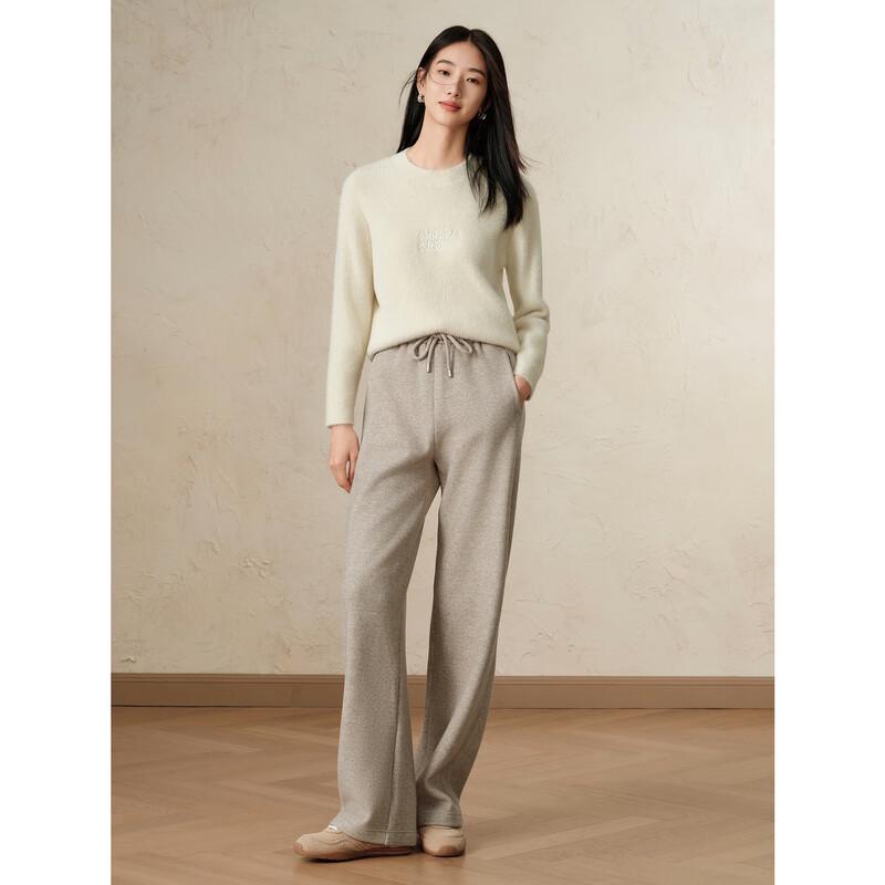 JZ Anneco Women's Cozy Round Neck Knit Sweater