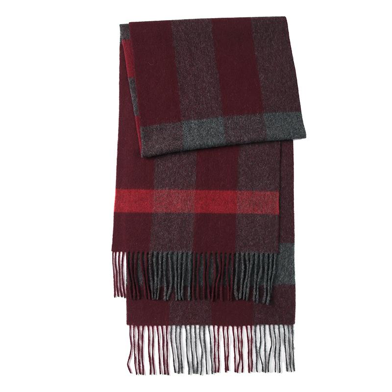 Women Scarf 100% Wool MODERN NEW SAGA Knitted Wool Scarves Plaid Shawl Autumn Winter Thick Warm Female Knit Scarf
