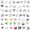 Cartoon Emoji Mochi Stickers: 100-Piece Set for Journals, DIY, Phones, Laptops
