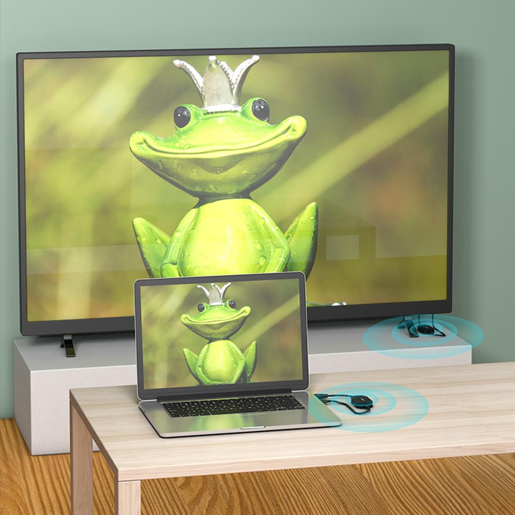 Беспроводной HDMI-совместимый передатчик для дома, автомобиля, Airplay, VGA-адаптер, ТВ-приставка, зеркальный экран, зеркальное отображение Wi-Fi, дисплейный ключ