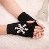 Soft Knitted Gloves Keep Warm Mittens Fashion Half Finger Gloves  Men Women