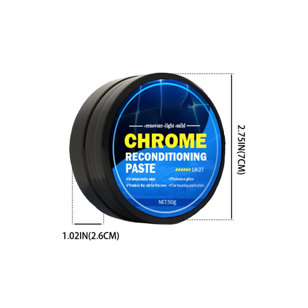 Chrome Polishing Cream - Chrome Polish Cream, Car , Repairer Metal Polish for