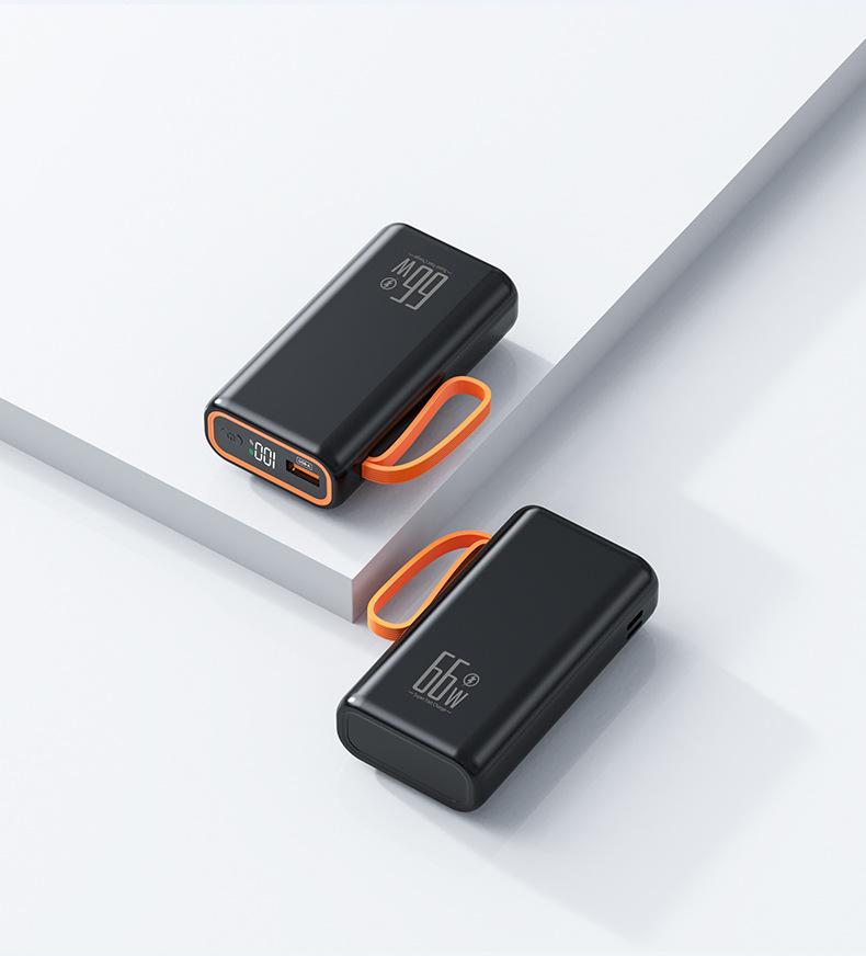 66 Вт 20000 мАч внешний аккумулятор большой емкости супер быстрая зарядка мобильного телефона универсальный