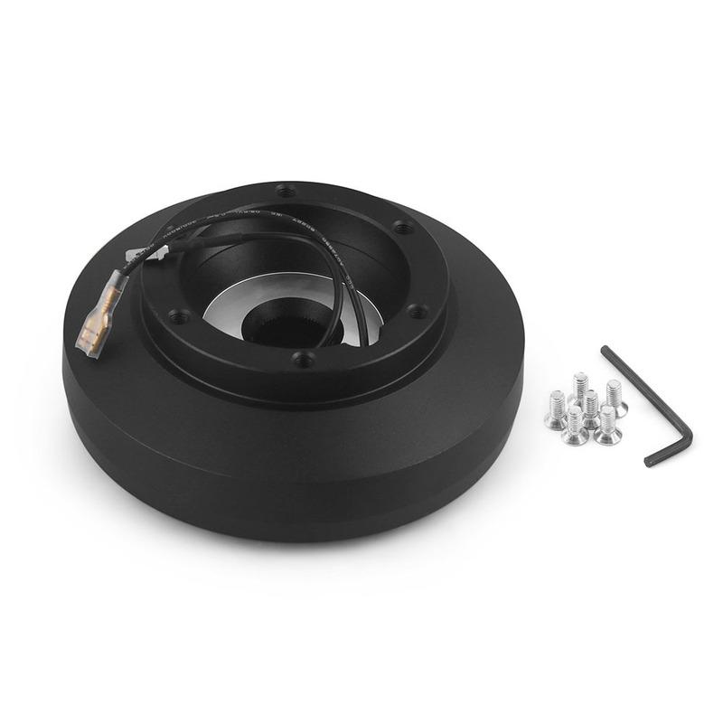 Racing Car Steering Wheel Mount Short Hub Adapter 195H Quick Release Kit For Mercedes Benz 1976-1995