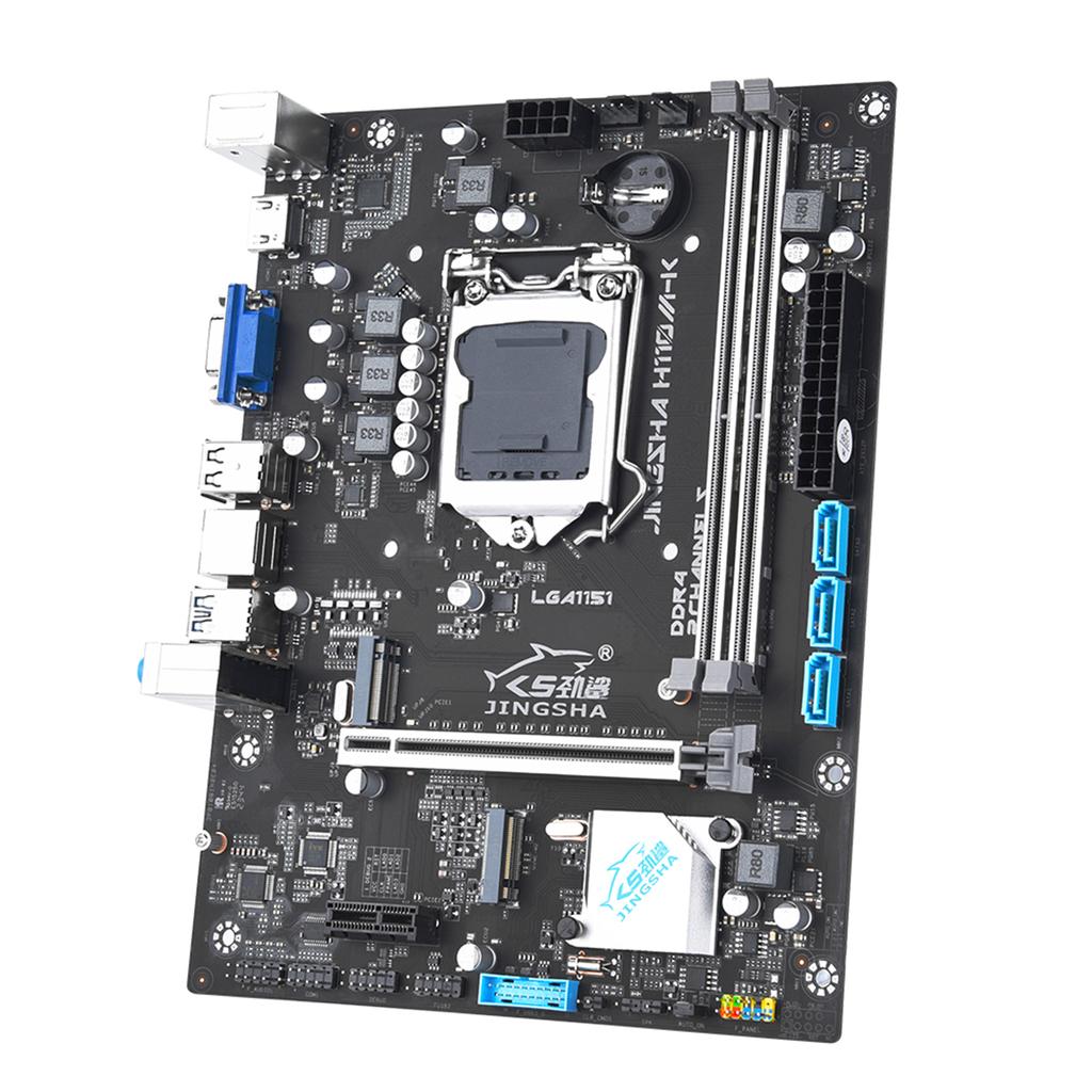 JINGSHA LGA 1151 Intel Socket LGA1151 Процессоры для настольных ПК Материнская плата 2*DDR4 До 32 ГБ 1*Слот PCIE3.0 x16 Для дома