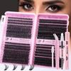 640 Clusters D Song False Eyelash Set Diy Segmented Multi-Hair Dense Curled Single Cluster Eyelashes
