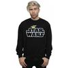 Star Wars Mens The Mandalorian The Child Logo Sweatshirt