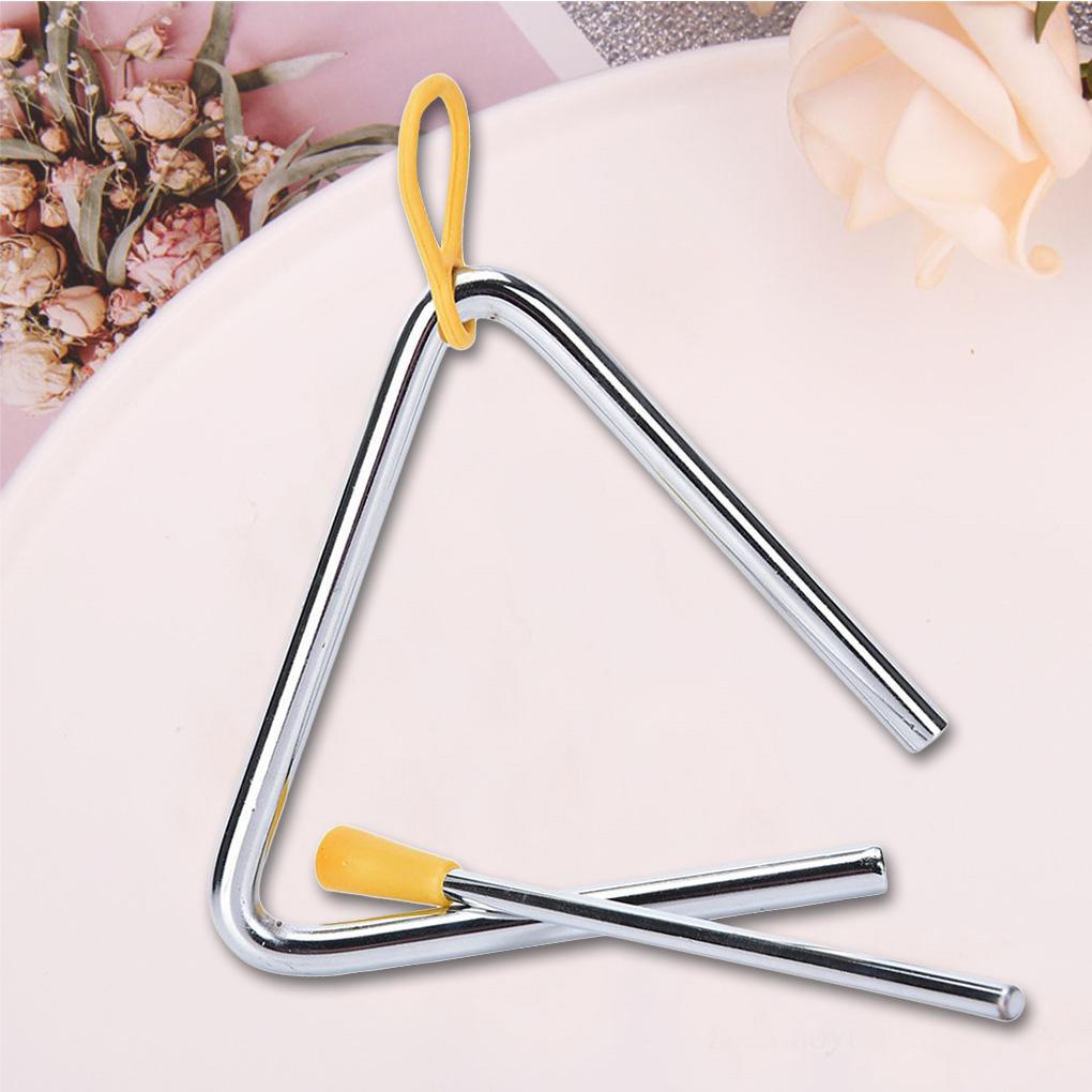 5/6/7/8 Inch Triangle Orff Instrument Band Percussion Musical Triangolo For Kids