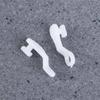 DELUXE Clip On Replacement Drape Accessories Curtain Rings Rail Runner Curtain Glider Hook Track
