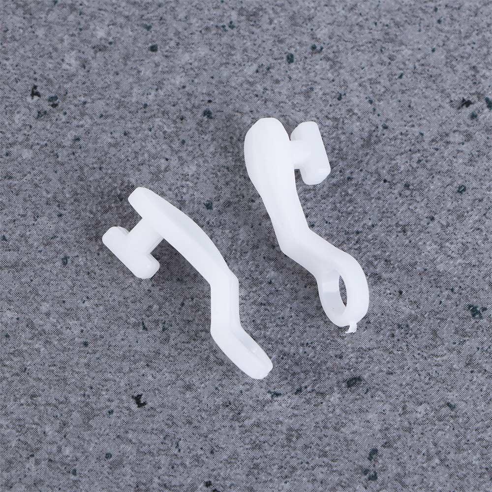 DELUXE Clip On Replacement Drape Accessories Curtain Rings Rail Runner Curtain Glider Hook Track