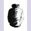 3D Digital Printed Milk Hoodie with Cap Hoodie for Men's Sports Hoodie