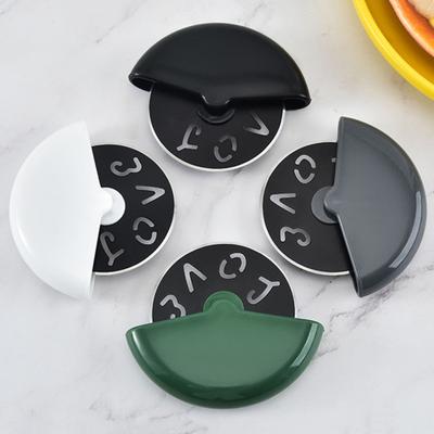 Нержавеющая сталь резак для пиццы антикоррозийный круглый режущий круг нож для пиццы с крышкой инструменты для выпечки кондитерских изделий кухонные гаджеты